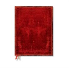 Red Moroccan Bold (Old Leather Collection) Ultra 12-month Business Planner 2024