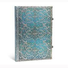 Maya Blue Grande Unlined Hardcover Journal