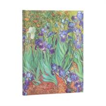 Van Goghs Irises Ultra Unlined Hardcover Journal