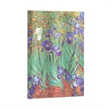 Van Goghs Irises Midi Lined Hardcover Journal