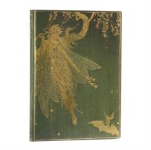 Olive Fairy (Langs Fairy Books) Midi Lined Softcover Flexi Journal (Elastic Band Closure)