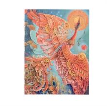 Firebird (Birds of Happiness) Ultra Unlined Hardback Journal (Elastic Band Closure)