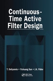 Continuous-Time Active Filter Design