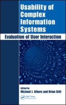 Usability of Complex Information Systems : Evaluation of User Interaction