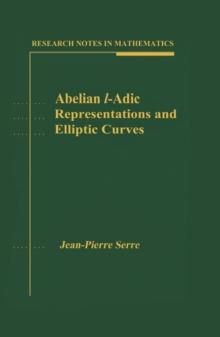 Abelian l-Adic Representations and Elliptic Curves