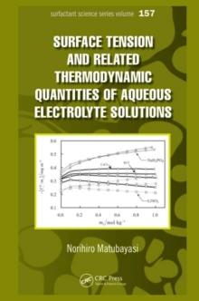 Surface  Tension and Related Thermodynamic Quantities of Aqueous Electrolyte Solutions