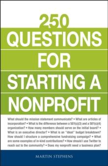 250 Questions for Starting a Nonprofit