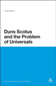 Duns Scotus and the Problem of Universals