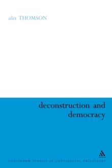 Deconstruction and Democracy