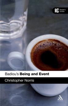 Badiou's 'Being and Event' : A Reader's Guide