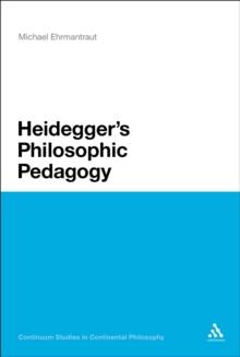 Heidegger's Philosophic Pedagogy