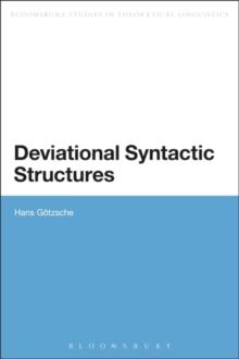 Deviational Syntactic Structures