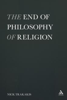 The End of Philosophy of Religion