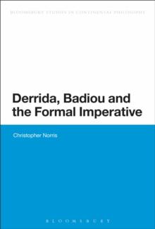 Derrida, Badiou and the Formal Imperative