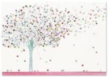 NOTE CARD TREE OF HEARTS