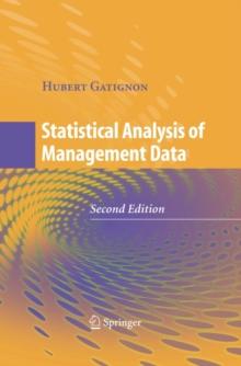 Statistical Analysis of Management Data