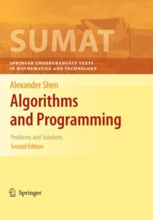 Algorithms and Programming : Problems and Solutions