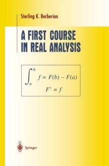 A First Course in Real Analysis