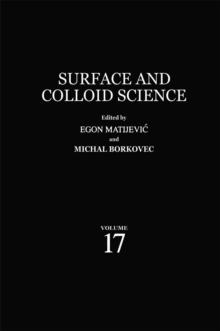 Surface and Colloid Science