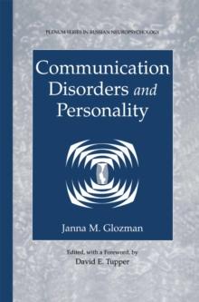 Communication Disorders and Personality