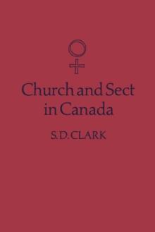 Church and Sect in Canada : Third Edition