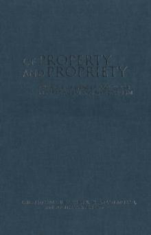 Of Property and Propriety : The Role of Gender and Class in Imperialism and Nationalism