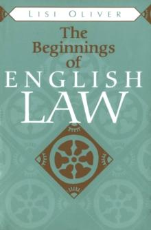 The Beginnings of English Law