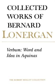 Verbum : Word and Idea in Aquinas, Volume 2