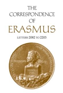 The Correspondence of Erasmus : Letters 2082 to 2203, Volume 15