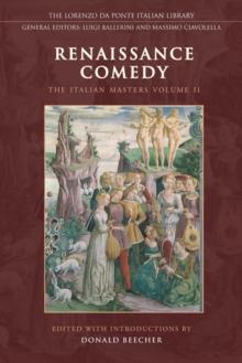 Renaissance Comedy : The Italian Masters - Volume 2