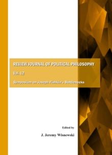 None Review Journal of Political Philosophy Vol. 12 : Symposium on Joseph Fishkin's Bottlenecks