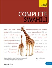 Complete Swahili Beginner To Intermediate Course : (Book And Audio support)