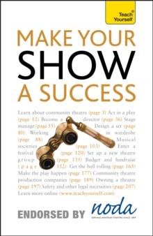 Make Your Show a Success: Teach Yourself