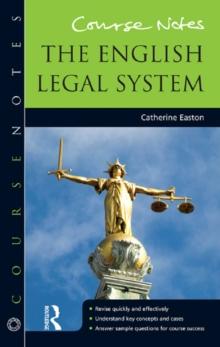 Course Notes: the English Legal System