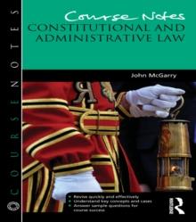 Course Notes: Constitutional and Administrative Law