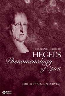 The Blackwell Guide to Hegel's Phenomenology of Spirit