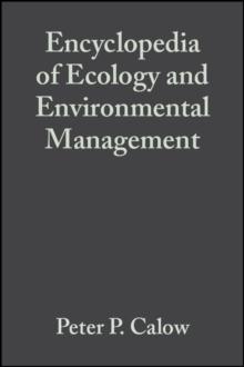 Encyclopedia of Ecology and Environmental Management