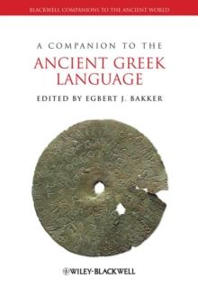 A Companion to the Ancient Greek Language