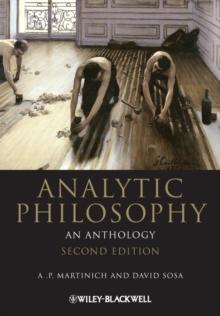 Analytic Philosophy : An Anthology