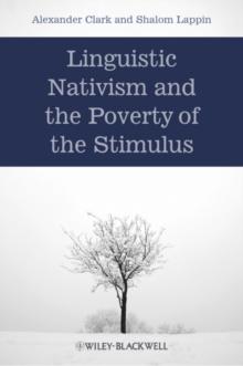 Linguistic Nativism and the Poverty of the Stimulus