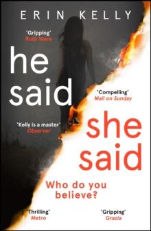 He Said/She Said : the must-read bestselling suspense novel of the year