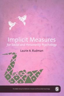 Implicit Measures for Social and Personality Psychology