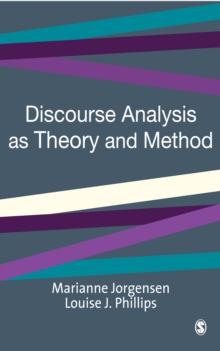 Discourse Analysis as Theory and Method