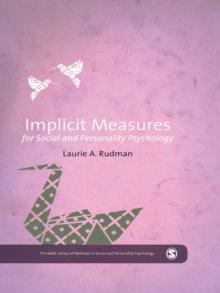 Implicit Measures for Social and Personality Psychology