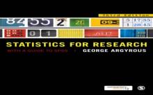 Statistics for Research : With a Guide to SPSS