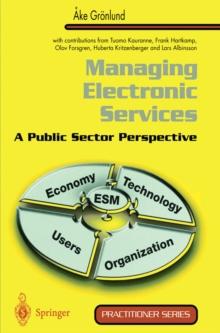 Managing Electronic Services : A Public Sector Perspective