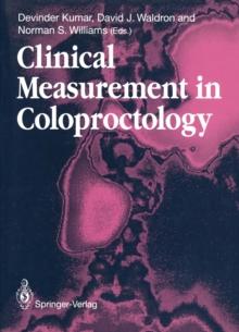 Clinical Measurement in Coloproctology