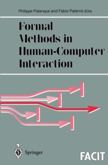 Formal Methods in Human-Computer Interaction