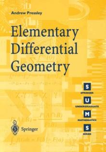 Elementary Differential Geometry