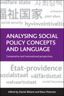 Analysing social policy concepts and language : Comparative and Transnational Perspectives